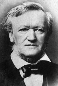 Portret van Richard Wagner door Unknown photographer