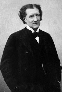 Portret van Victorien Sardou (1831-1908), Franse toneelschrijver door Unknown photographer