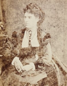 Portret van Zélia Trebelli Bettini door Unknown photographer