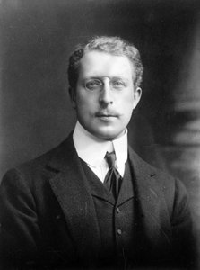 Portret van de Koning der Belgen Albert I (1875-1934). door Unknown photographer