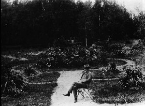 Portret van de componist Piotr Ilyich Tchaikovsky