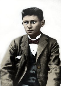 Portret van de jonge Franz Kafka circa 1899