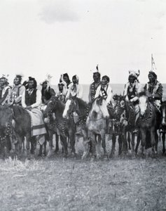 Prairie-indianen, Canada door Unknown photographer