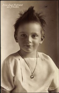 Prins Louis Ferdinand van Pruisen door Unknown photographer