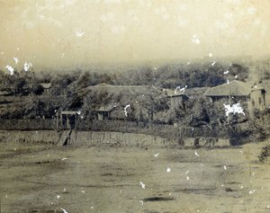 Postgebouw van Saigon ca. 1863