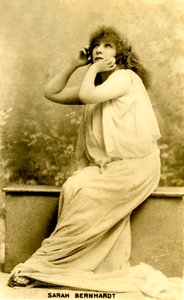 Sarah Bernhardt in de titelrol van 
