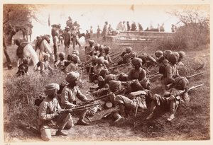 Soldaten van de 14e door Unknown