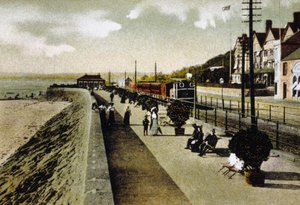De zeemuur, Jersey door Unknown photographer