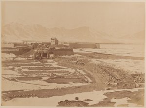 Het Sherpur Kantonment, circa 1879 door Unknown