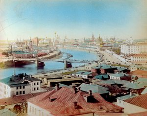 Uitzicht op Moskou