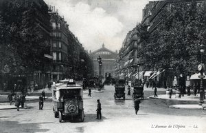 Uitzicht op de Avenue de l