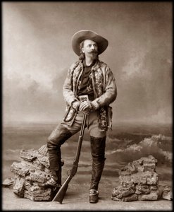 William Frederick Cody - Bekend als Buffalo Bill - Portret van Buffalo Bill (1846-1917), Kolonel William Cody