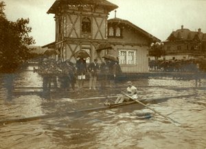 sport, roeiers door Unknown photographer