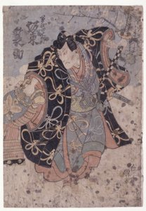 Band? Minosuke in de rol van Soga Gor? door Utagawa (1786 1865) Kunisada