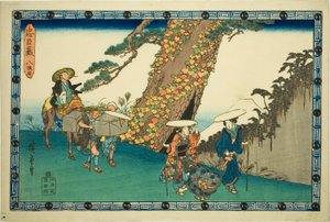 Act 8 (Hachidanme), uit de serie "De wraak van de loyale vazallen (Chushingura)"