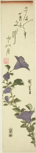 Chinese klokbloemen door Utagawa Hiroshige