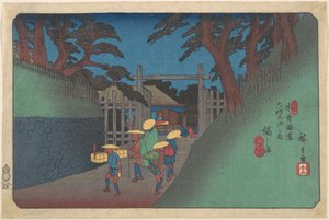  door Utagawa Hiroshige