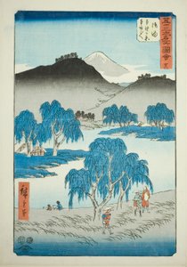 Goyu: Motono-vlakte en Motosaka-pas (Goyu, Motonogahara Motozaka goe), nr. 36 uit de serie 