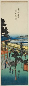 Kanda Myojin-schrijn, uit de serie "Beroemde uitzichten van de oostelijke hoofdstad"