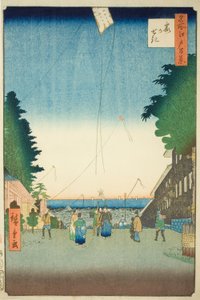 Kasumigaseki, uit de serie "Honderd Beroemde Zichten van Edo"