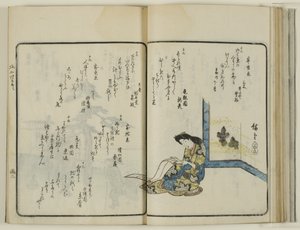 Kyoka sokon shun goji hyakushu door Utagawa Hiroshige