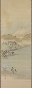 Meer Suwa door Utagawa Hiroshige