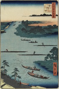 Nakagawa Riviermonding, maart 1857