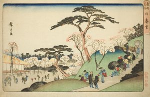 Nippori, uit de serie "Beroemde Plaatsen in de Oostelijke Hoofdstad (Toto meisho)"