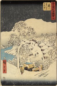 No.38 Nakayama Village in Fujikawa, juli 1855