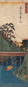 Ochanomizu door Utagawa Hiroshige