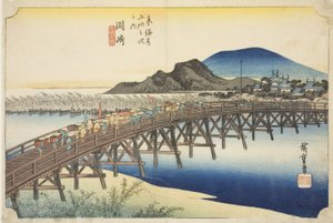 Okazaki: Yahagi-brug, uit de serie 