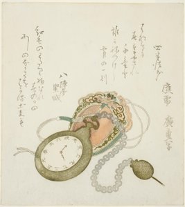Zakhorloge door Utagawa Hiroshige