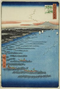 Samezu-kust in Zuid-Shinagawa, uit de serie 