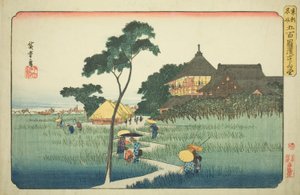 Sazai Hall bij de Tempel van de Vijfhonderd Arhats, uit de serie 