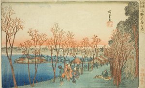 Shinobazu Vijver in Ueno, uit de serie 