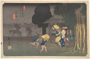  door Utagawa Hiroshige