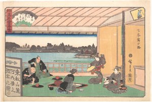  door Utagawa Hiroshige