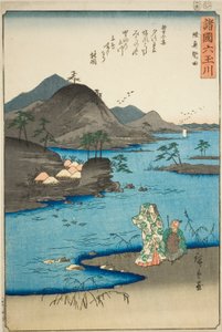 De Noda Juweelrivier in de Mutsu Provincie (Mutsu Noda), uit de serie 