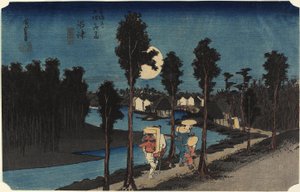 Winterscène, Mamamatsu, c. 1833