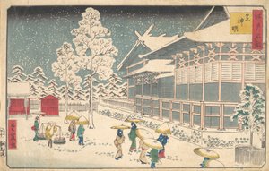 Beroemde plaatsen van Edo: Shiba Shinmei