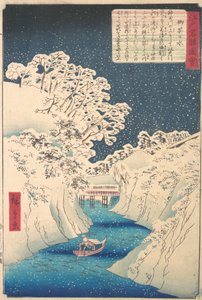 Ochanomizu door Utagawa Hiroshige II