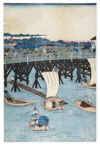 Beroemde plaatsen in Tokio, Echt uitzicht op de Ryogoku-brug