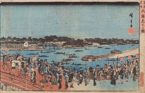 Vuurwerk bij Ryogoku