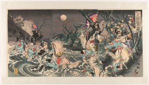 Extra krantenbericht van 26 oktober: Japanse troepen vallen Chinese cavalerie aan nabij Hushan