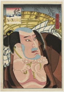Kataoka Ichizô I als Daroku door Utagawa Kunimasu