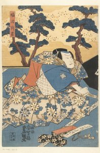 Acteur als hoveling door Utagawa Kunisada (I)