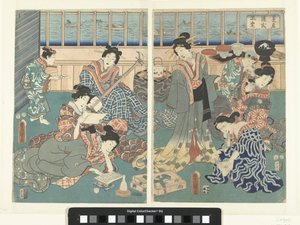 Een hedendaagse versie van het Genji verhaal door Utagawa Kunisada (I)