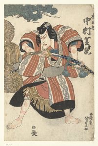 Nakamura Shikan II als Matsuomaru door Utagawa Kunisada (I)