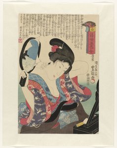 Wit door Utagawa Kunisada (I)
