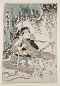 Acteur Nakamura Shikan IV als Sen door Utagawa Kunisada